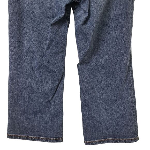 NINE WEST Chrystie Capri Stretched Relaxed-Fit Capri Pant Blue Jeans Size 16 - Picture 6 of 12